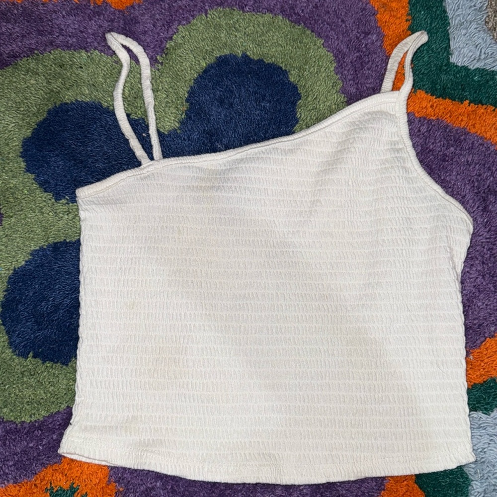 White tank top